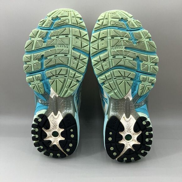 Brooks‎ Adrenaline GTS 13 Women Size 8 Shoes White Teal Blue Running Sneakers - Picture 7 of 9